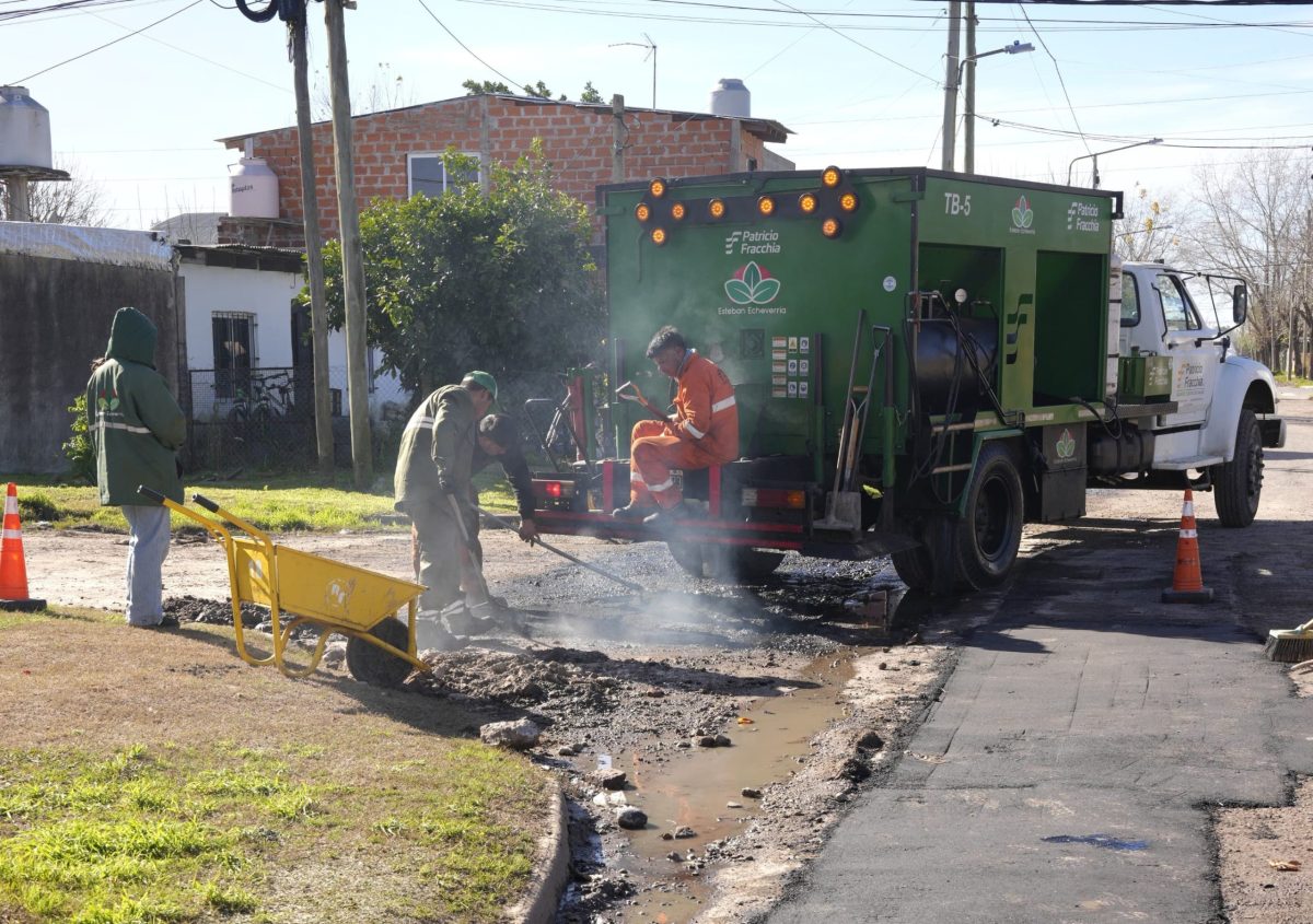 SIGUEN LAS OBRAS DE BACHEO EN CANNING