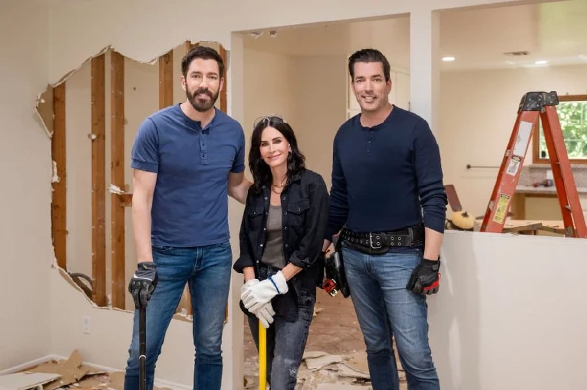 El espectacular rediseño de casa de Courteney Cox con los gemelos de “Hermanos a la obra”