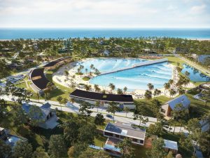 Un barrio con olas artificiales en Punta del Este