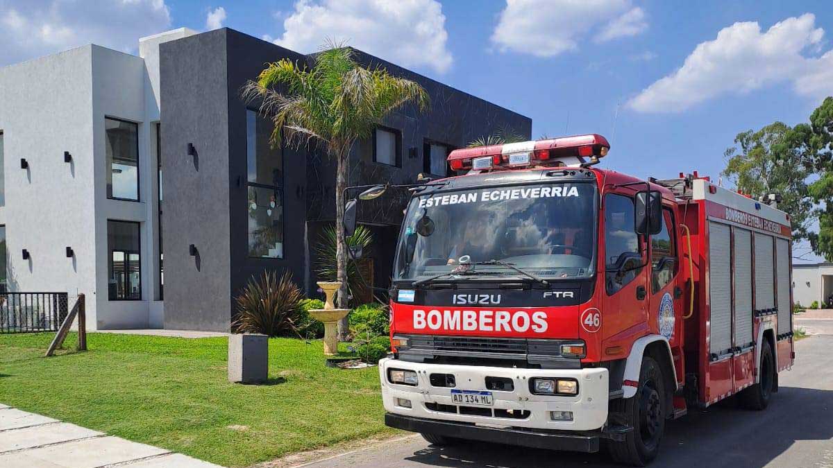 Otro incendio en un country de Canning