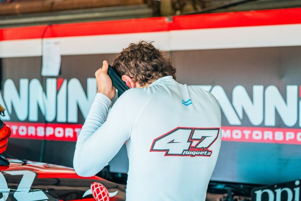 Bautista Roqueta probó el Yaris de TN Clase 2 en La Plata