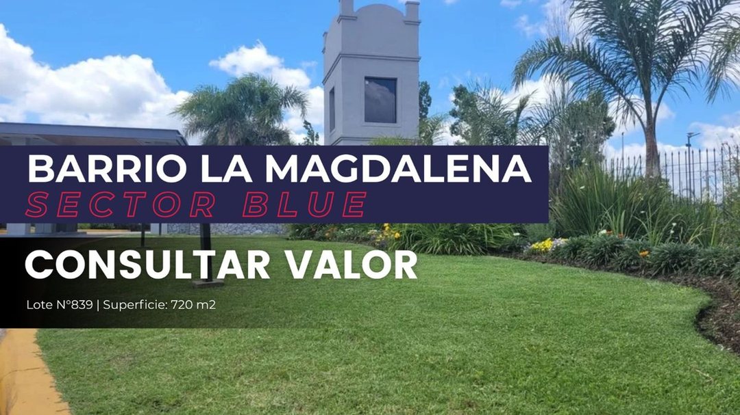 Terrenos y lotes en venta 0 ambiente en Cáceres S/N, La Magdalena, Canning, Esteban Echeverria, Buenos Aires