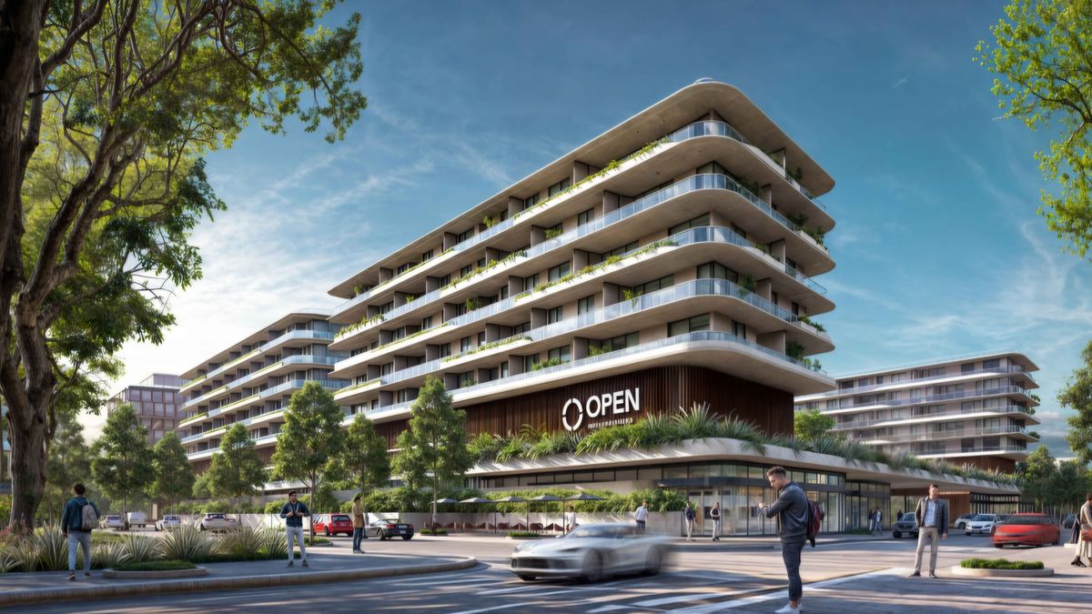 Canning: proyectan desarrollo con cuatro edificios y estación de servicio entre Cabral y Castex