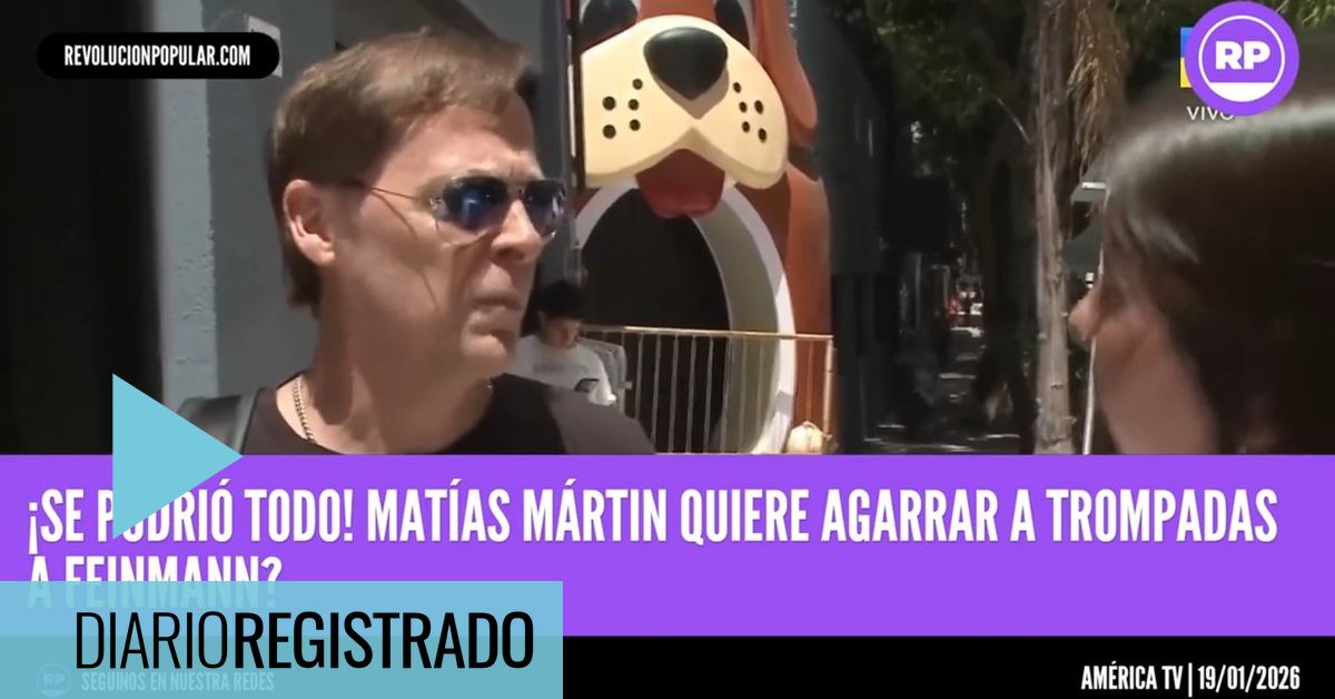 Matías Martin: Resolviendo conflictos con Feinmann de manera personal, sin redes ni medios