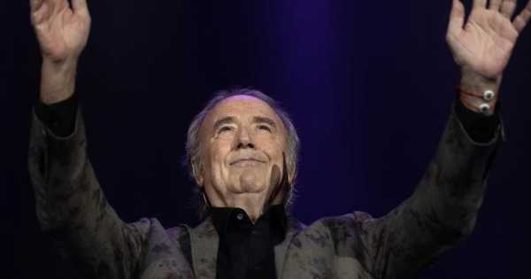 Serrat anuncia su regreso a Mendoza en marzo 7 Serrat vendrá en marzo a Mendoza