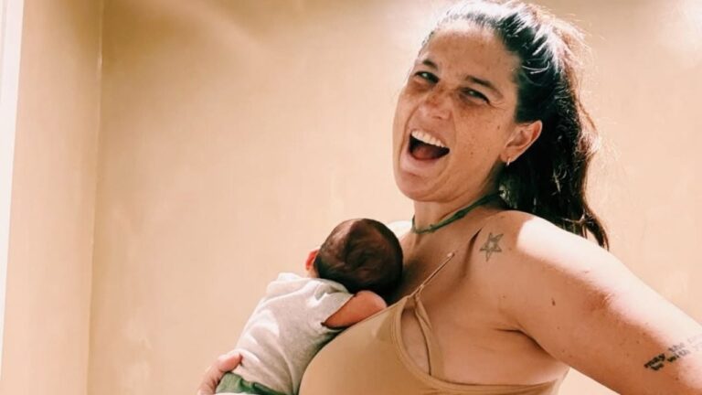 ¡Pura ternura! Juana Repetto presentó a Timoteo, a 10 días de su nacimiento: "No sabía cuánto te deseaba hasta que llegaste"