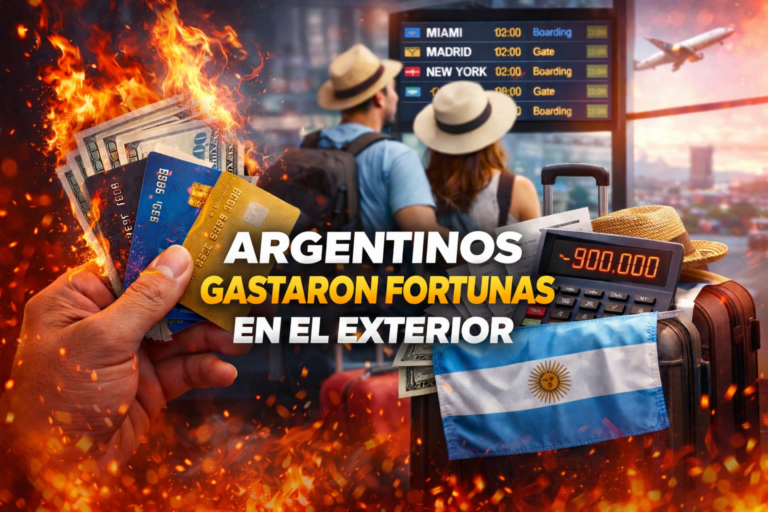 Argentinos "reventaron" las tarjetas de crédito en el exterior y el saldo fue el más alto de la historia