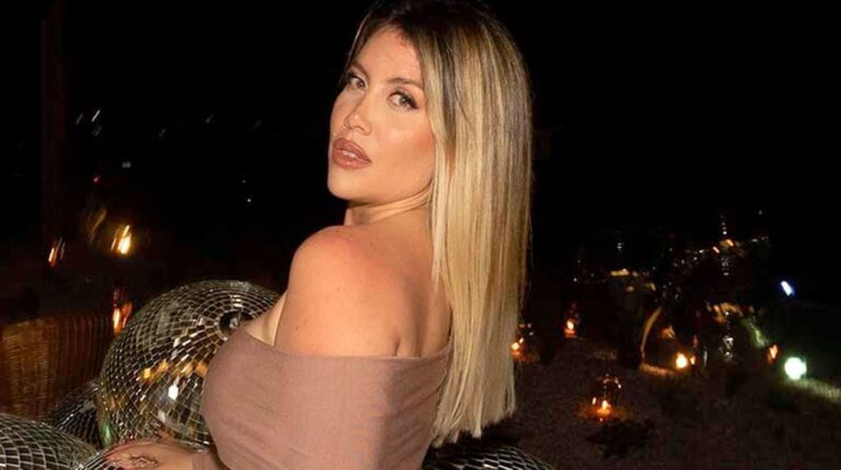 Wanda Nara desafió las críticas con un corpiño transparente y las redes explotaron: “Grasa”
