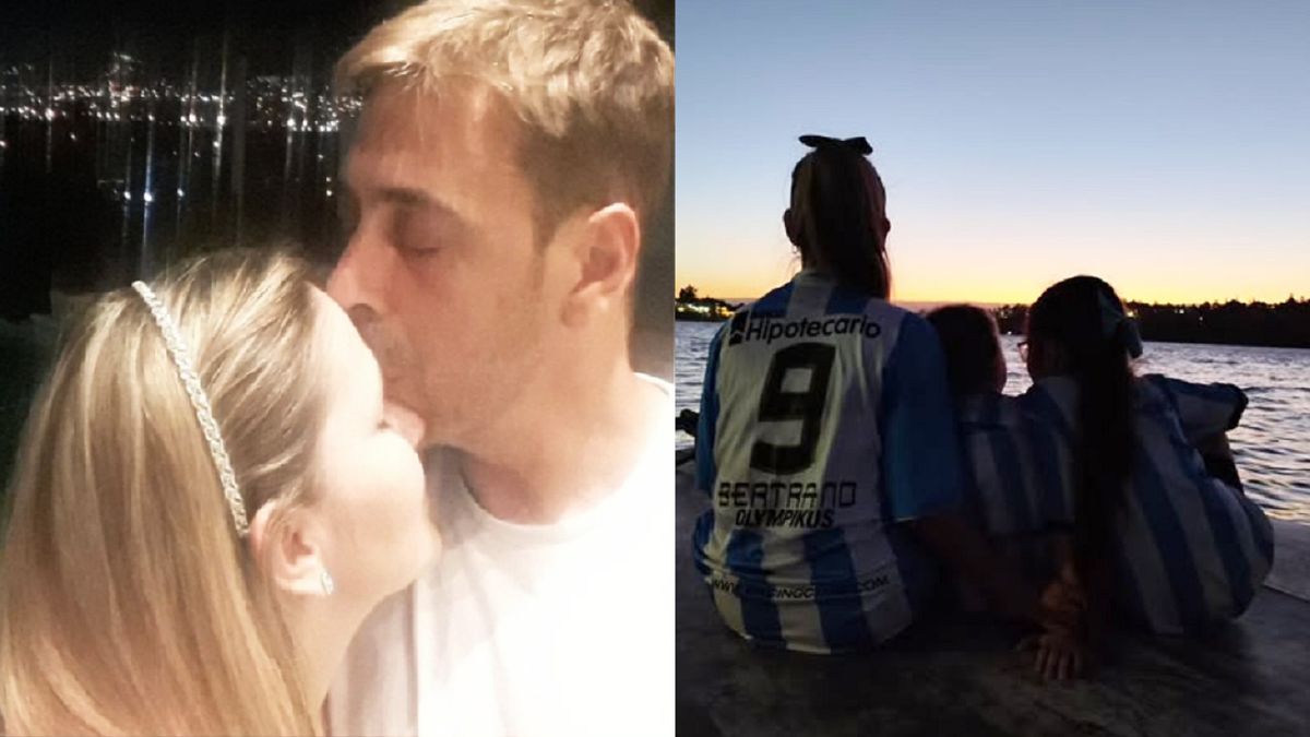 Belén Giménez despidió a René Bertrand arrojando sus cenizas en el lago de Carlos Paz