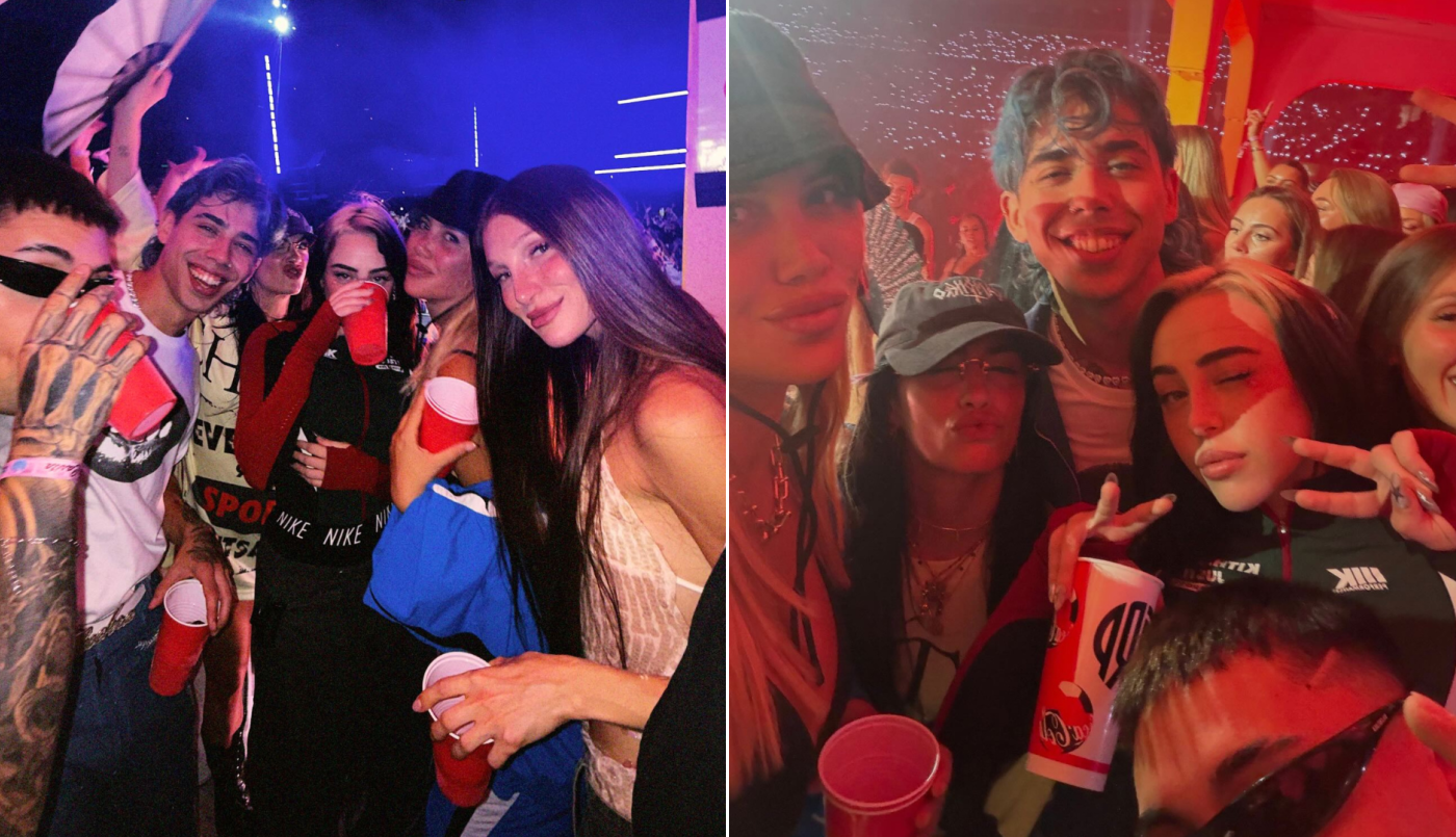Video de Bad Bunny en River: Wanda Nara, Lali, Luck Ra y Nicki Nicole deslumbran en la 