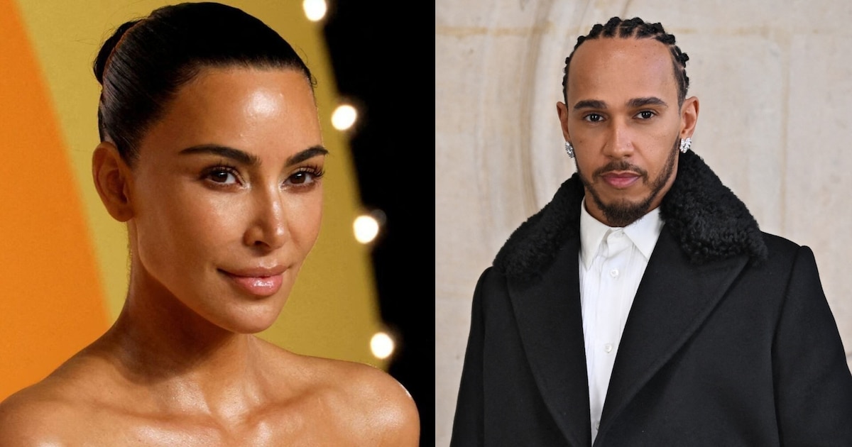 La familia Kardashian apoya la relación de Kim con Lewis Hamilton: 