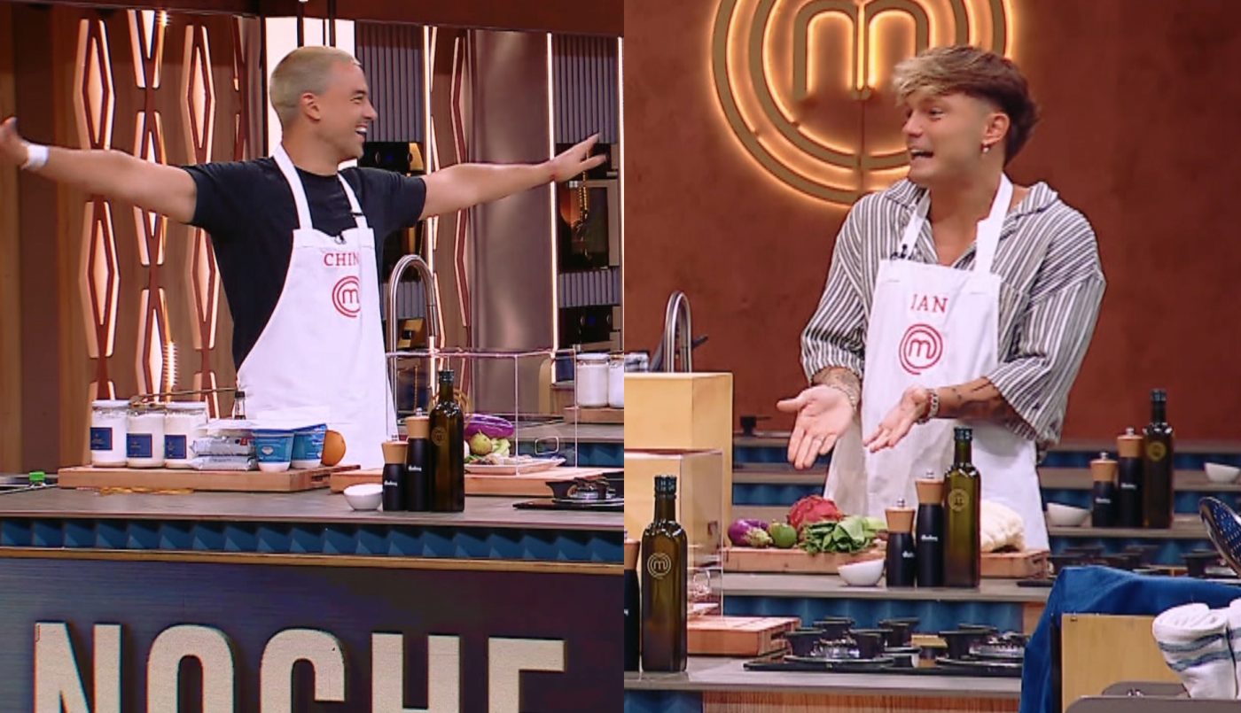 Cruce explosivo entre Ian Lucas y el Chino Leunis en Masterchef Celebrity 1 Cruce explosivo entre Ian Lucas y el Chino Leunis en Masterchef Celebrity