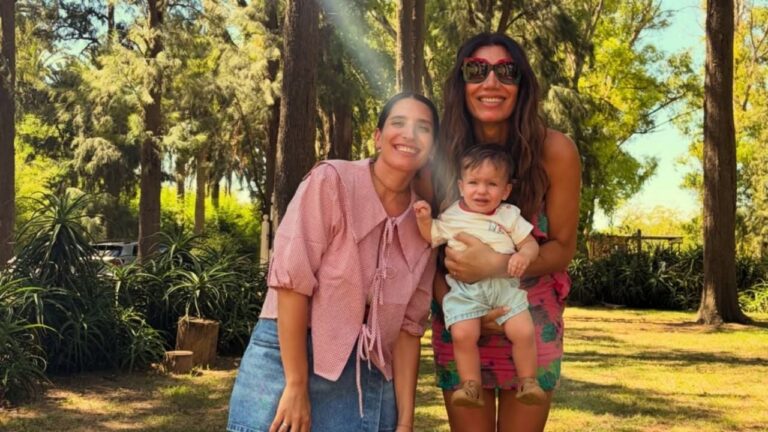 Flor de la V mostró su costado más familiar en el cumpleaños de su nieto Morrison