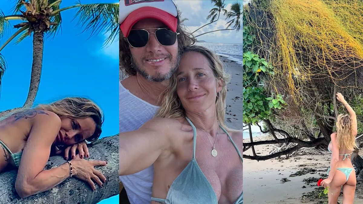 Julieta Prandi deslumbra en bikini a los 44 años y marca tendencia desde Brasil