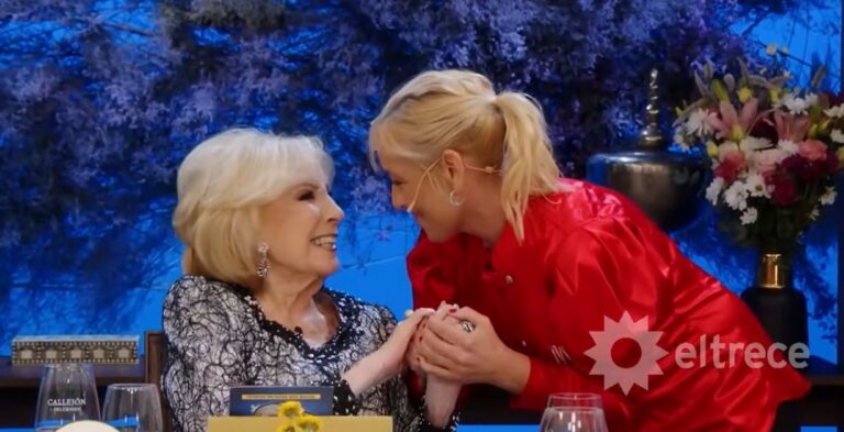 El llanto de Mirtha Legrand al reencontrarse con Jimena Monteverde y su enojo con el canal 3 El llanto de Mirtha Legrand al reencontrarse con Jimena Monteverde: “Estoy enojada con el canal”