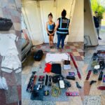 Cayó en San Martín una de las ladronas que asaltó al ex guitarrista de Pappo en Caballito y recuperan el botín